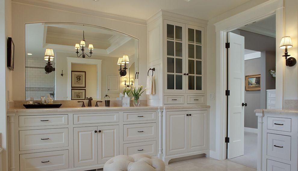 Nordictrack X11i Traditional Bathroom with Wood Molding