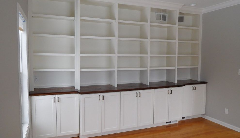Office Organization Traditional Home Office with Built in Storage