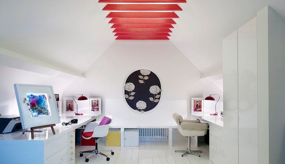 Painting Cornhole Boards Contemporary Home Office with Painted Floor Boards