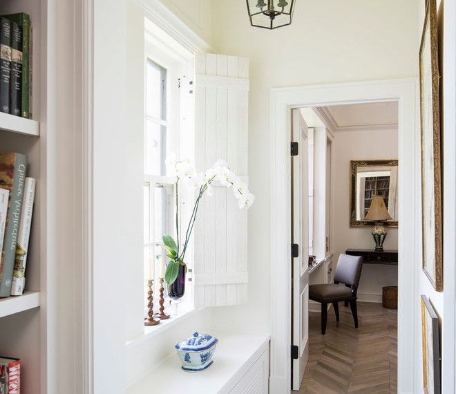 Parkay Floors Traditional Hall with Orchid