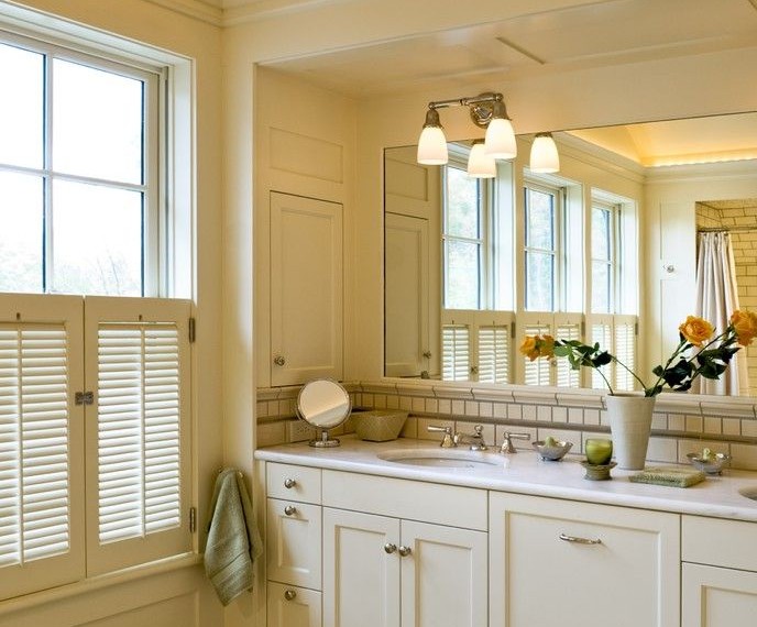 Pegasus Medicine Cabinet Victorian Bathroom with Tile Flooring