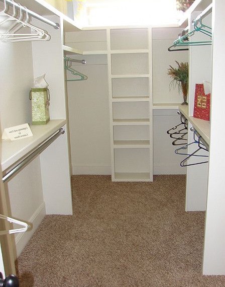 Programmable Thermostats Traditional Closet with Wichita Falls