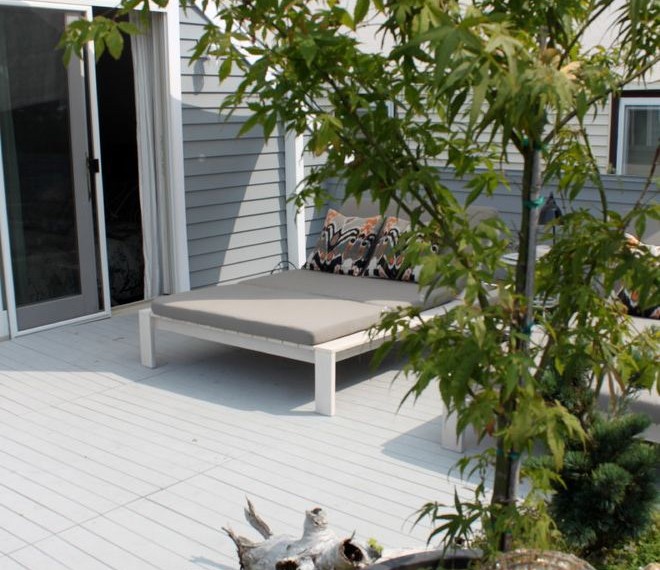 Revive Decks Contemporary Deck with Roof Deck