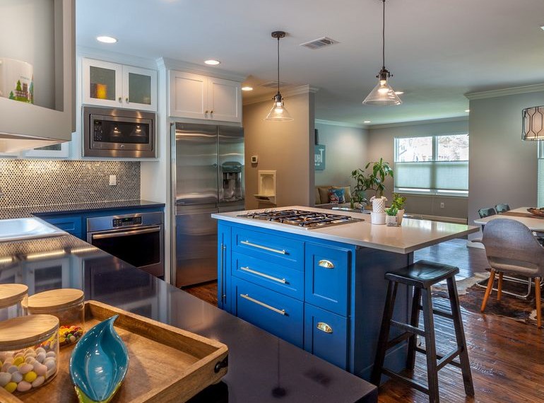 Ridge Vent Installation Contemporary Kitchen with Wood