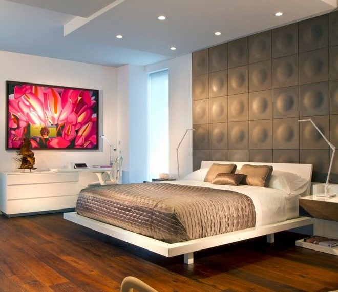 Rustic King Bed Frame Contemporary Bedroom with Ceiling Platforms