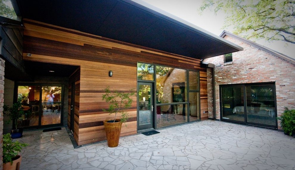 Self Closing Door Hinges Industrial Exterior with Lots of Windows