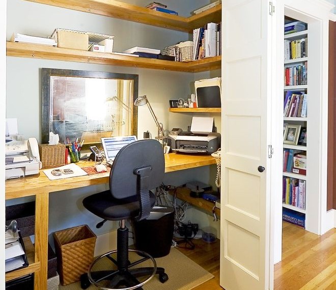 Self Closing Door Hinges Traditional Home Office with Concealed