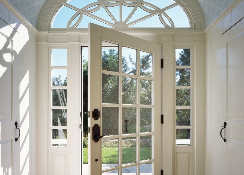 Self Closing Door Hinges Victorian Entry with Sailboat