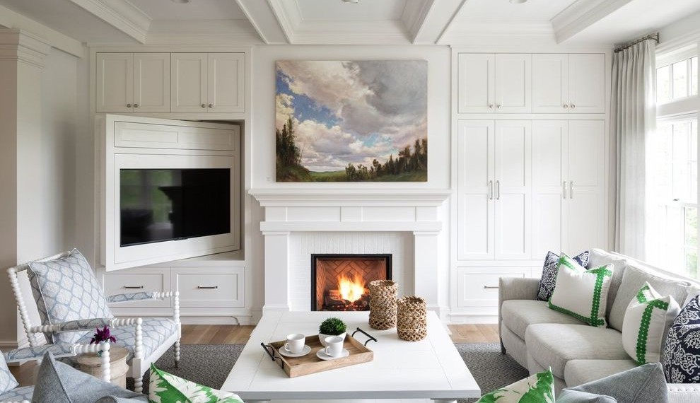 Sod Installation Cost Transitional Living Room with Gray Sofa