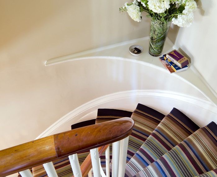 Stair Runner Carpet Eclectic Staircase with Wooden Staircase