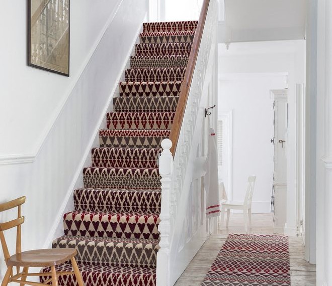 Stair Runner Carpet Traditional Staircase with Stairs
