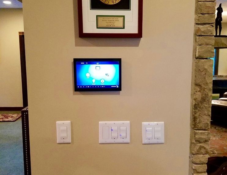 Swann Security System Installation Traditional Hall with Outdoor Lighting Installation