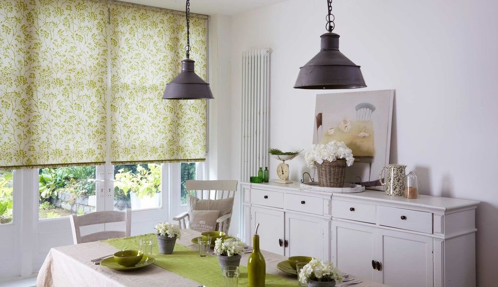 Vertical Blinds Repair Contemporary Dining Room with Scales