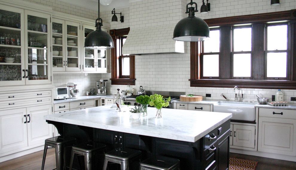 Wallbeds N More Traditional Kitchen with Farmhouse Sink