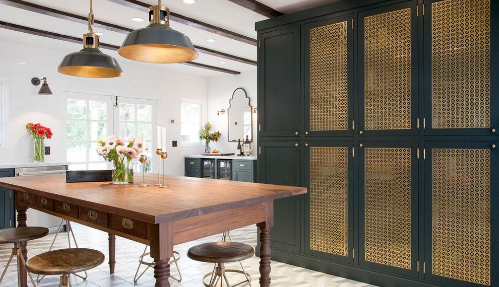 Wallbeds N More Transitional Kitchen with Beams