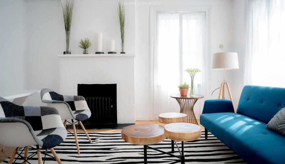 Watch Full Episodes Online Free Contemporary Living Room with Chairs