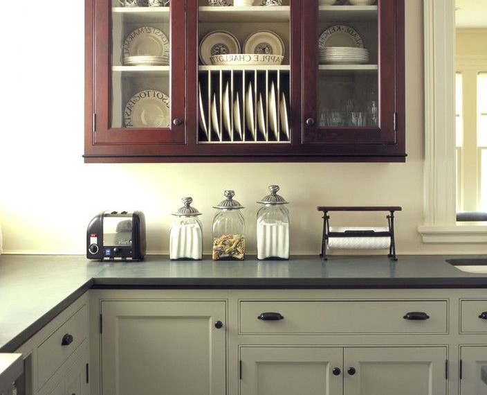 Watch Full Episodes Online Free Traditional Kitchen with Harlequin Floor Pattern