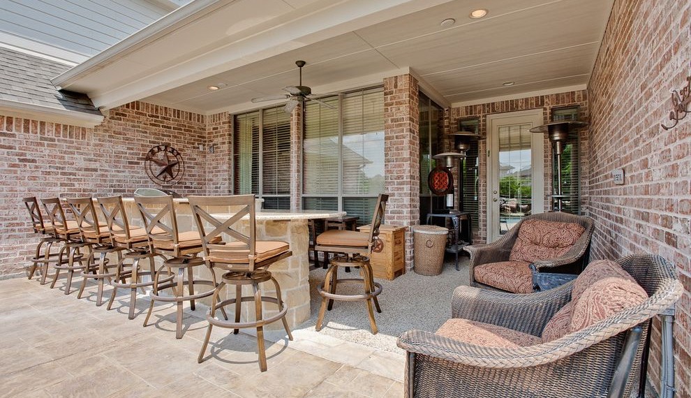 Water Heater Troubleshooting Rustic Patio with Wicker Furniture