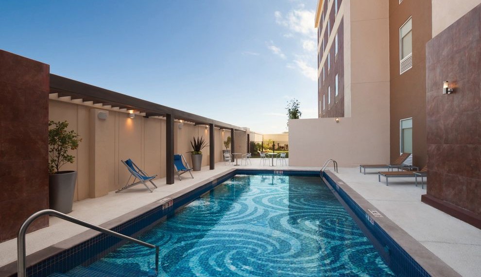 Waterproof Sealant Modern Pool with Mosaic Patterns