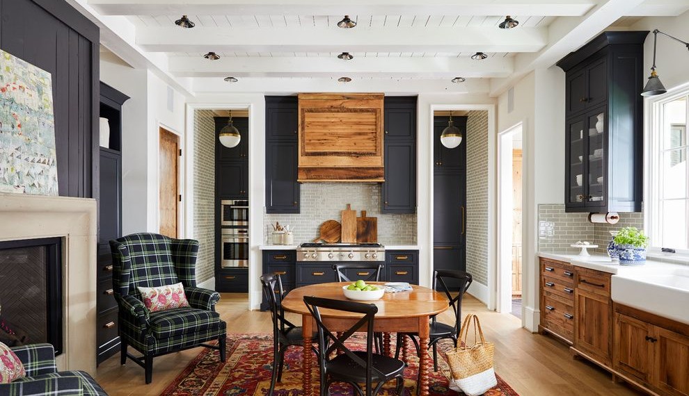What Size Tablecloth for 8ft Rectangular Table Farmhouse Dining Room with Reclaimed Oak