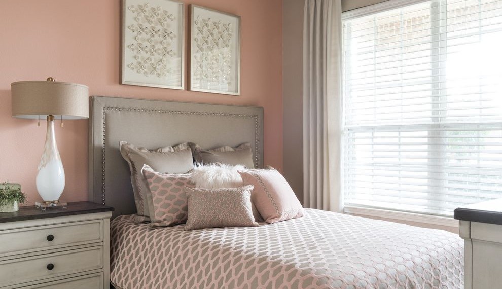 Window Tinting Film Traditional Bedroom with White Window Frame