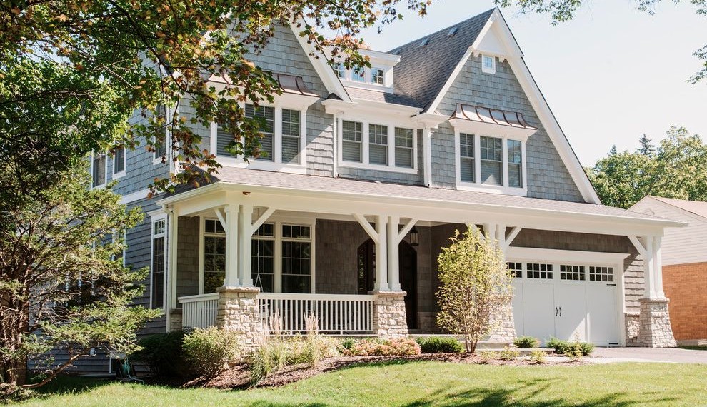 Window Toppers Traditional Exterior with Custom Building Design