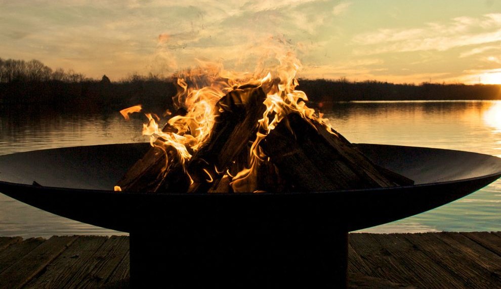 Wood Burning Fire Pits Modern Spaces with Pit Fire