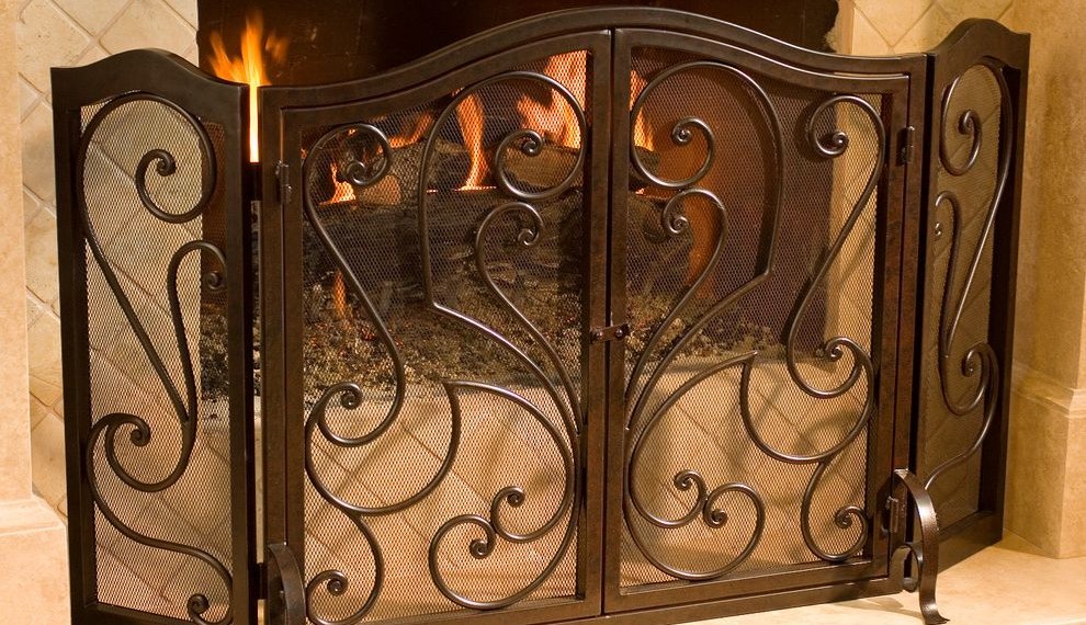 Wood Burning Fire Pits Transitional Living Room with Medium Wood Floors
